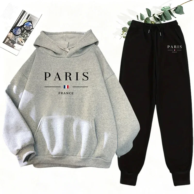 Women'S Fashion Hoodie - 2026 Women 2 Piece Tracksuit Set