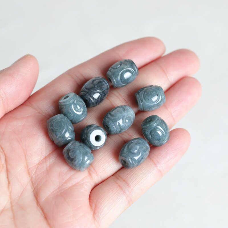5PC Natural Blue Water Jade Ri - огляд і ціна Women'S Fashion