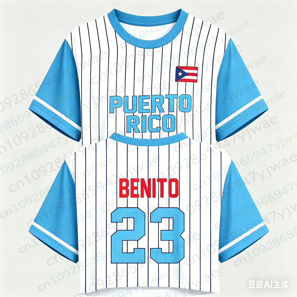 Puerto Rico Crop Top Jersey Pu - огляд і ціна Women'S Fashion Rugby Shirt