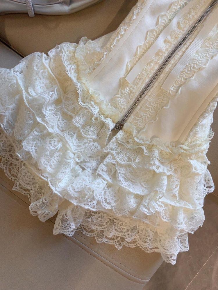 Cute Desire Lace Bustier Top H - огляд і ціна Lace Trim Cami