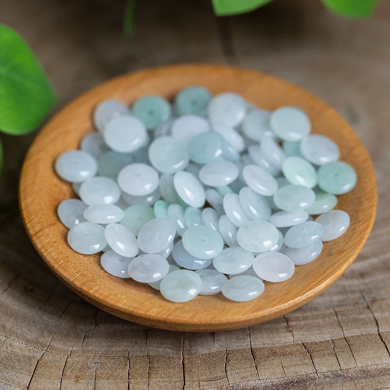 10pcs Natural Emerald White Ja - огляд і ціна Women'S Fashion
