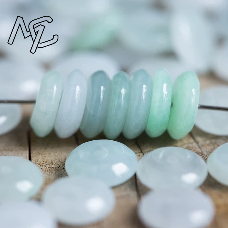 10pcs Natural Emerald White Ja - огляд і ціна Women'S Fashion