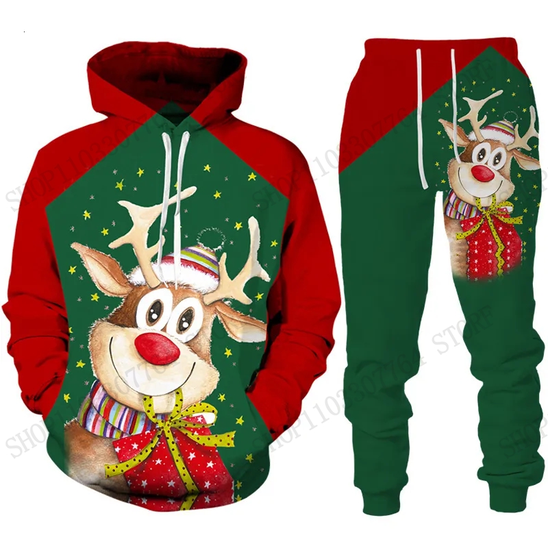 Cute Reindeer Elk Hoodie Pant  - огляд і ціна Women'S Fashion Hoodie