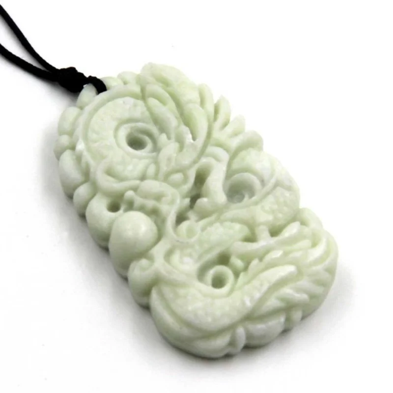 Natural White jade Dragon Phoe - огляд і ціна Women'S Fashion