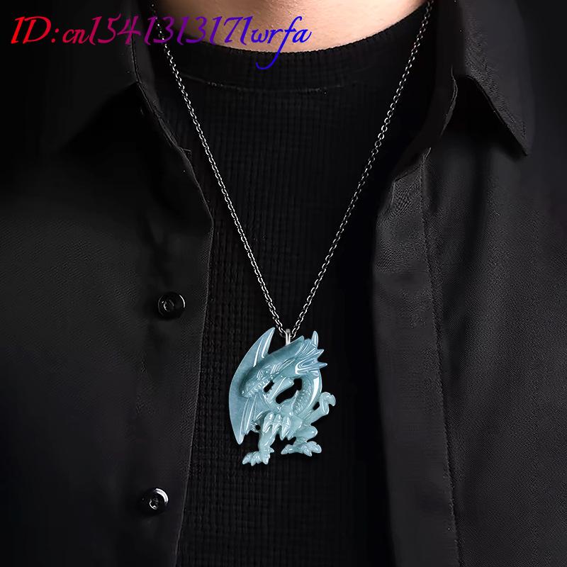 Blue Myanmar Jadeite Dragon Pe - огляд і ціна Women'S Fashion
