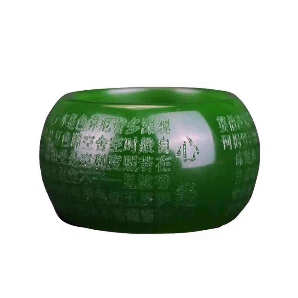 Natural Green Jade 22mm Ring H - огляд і ціна Women'S Fashion