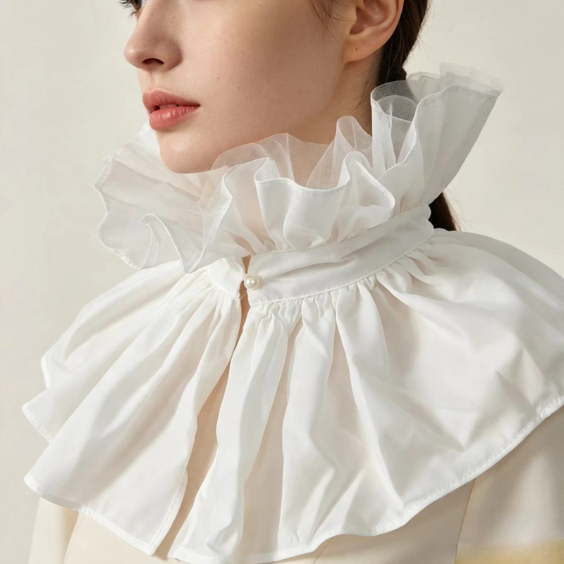 Detachable High Ruffled False  - огляд і ціна Women'S Fashion