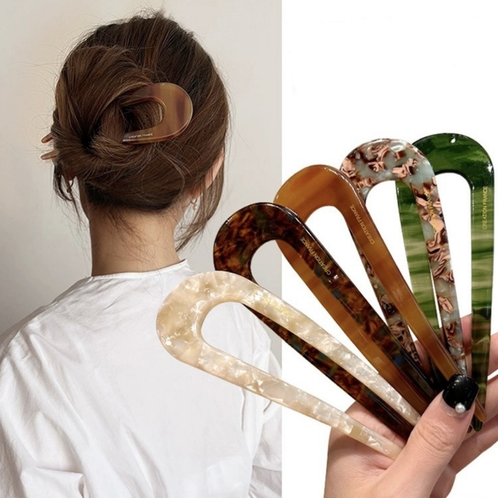 U Shape Hairpins Women French  - огляд і ціна Women'S Fashion Website