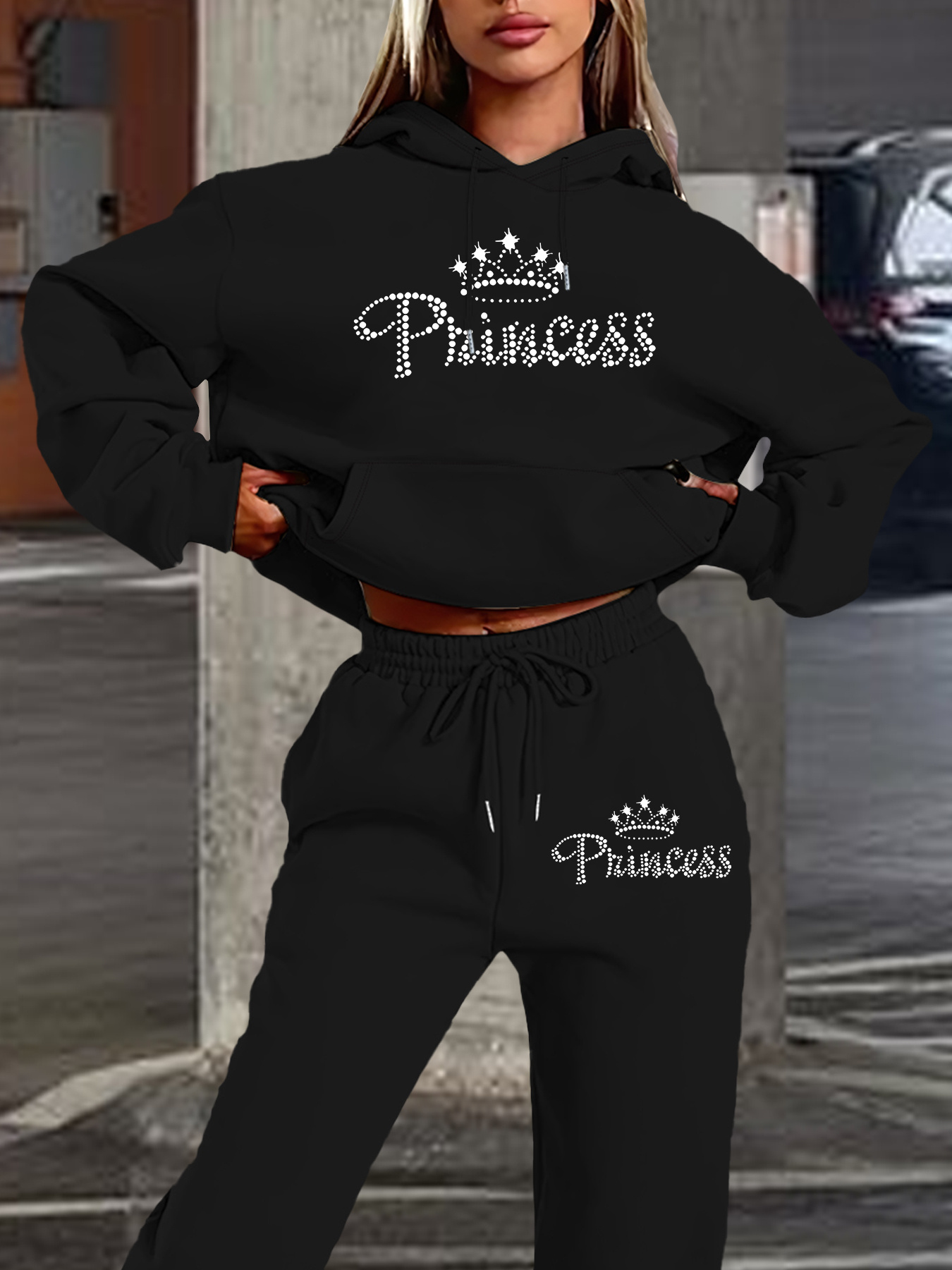 Women 2026 New 2Pcs Hoodie & S - огляд і ціна Women'S Fashion Hoodie