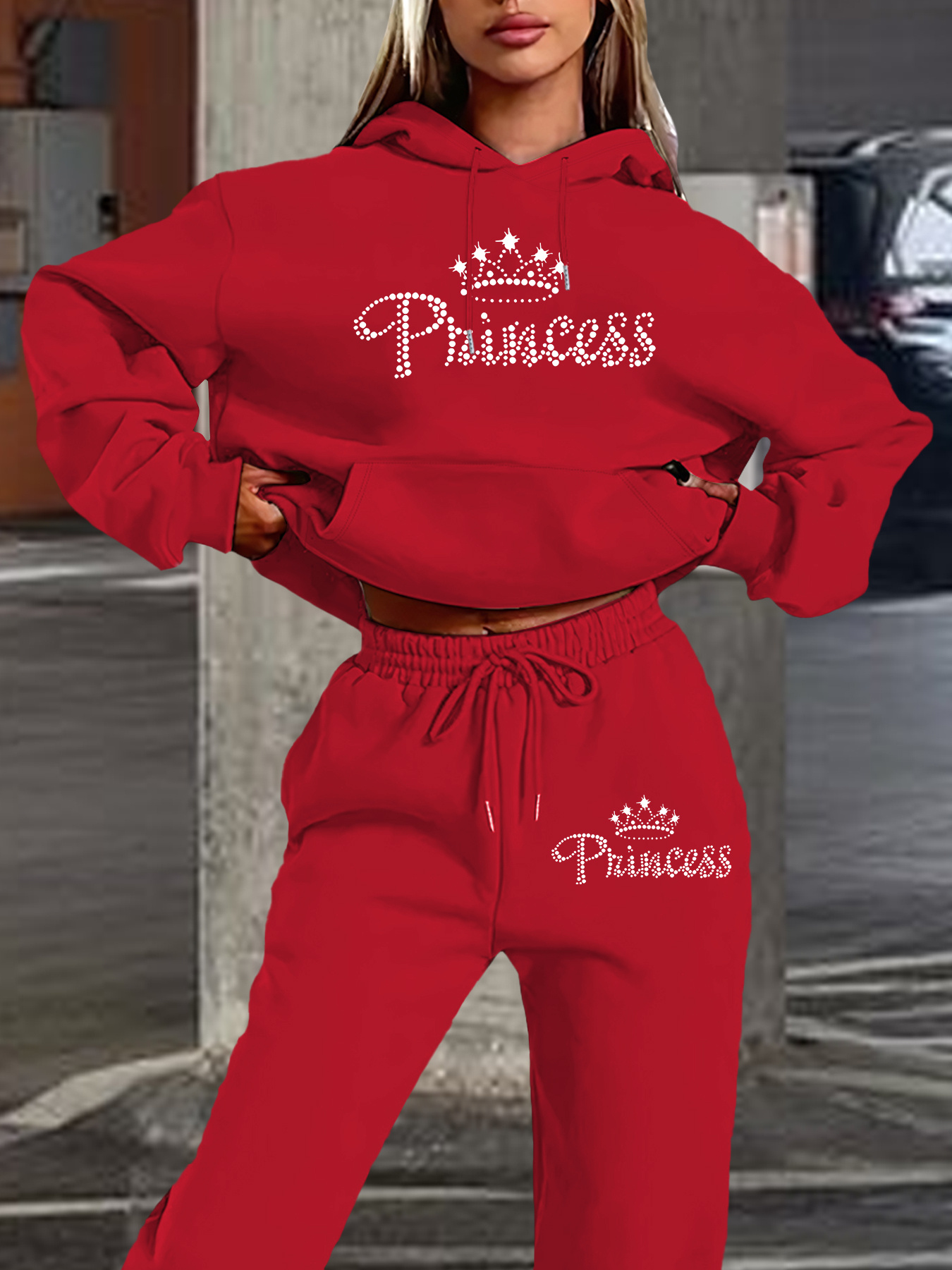 Women 2026 New 2Pcs Hoodie & S - огляд і ціна Women'S Fashion Hoodie