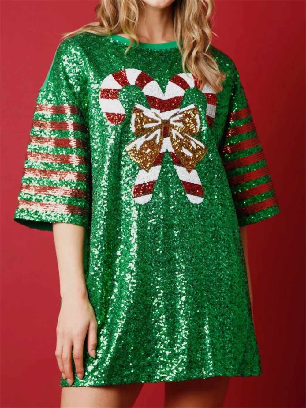 Women Sequined  Long T-Shirts  - огляд і ціна Women'S Fashion Rugby Shirt