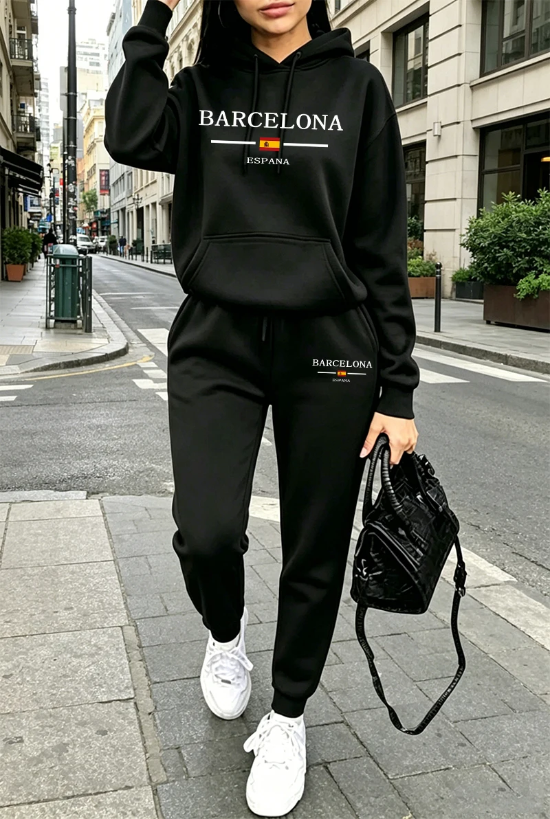 Fashion Womens Tracksuit Print - огляд і ціна Women'S Fashion Hoodie