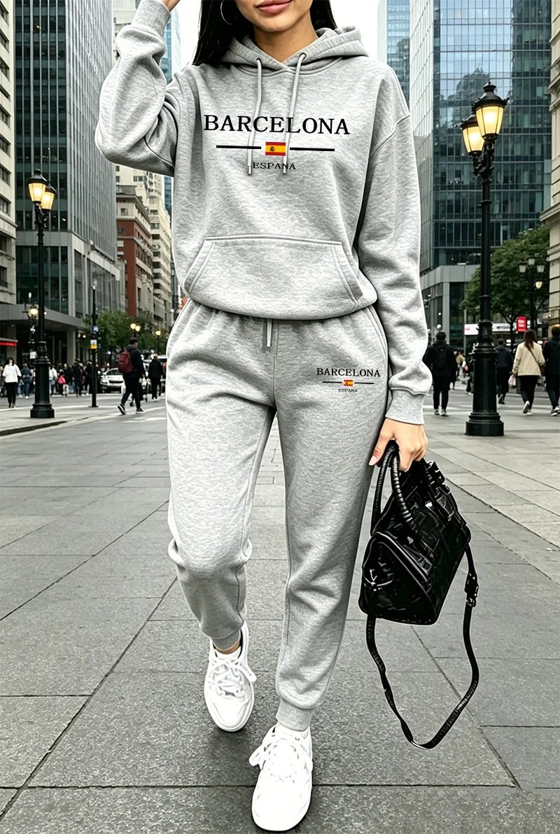 Fashion Womens Tracksuit Print - огляд і ціна Women'S Fashion Hoodie
