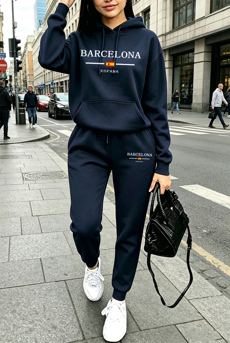 Fashion Womens Tracksuit Print - огляд і ціна Women'S Fashion Hoodie