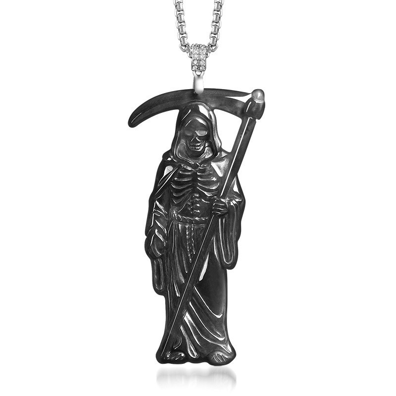 Myanmar Jadeite Grim Reaper Pe - огляд і ціна Women'S Fashion